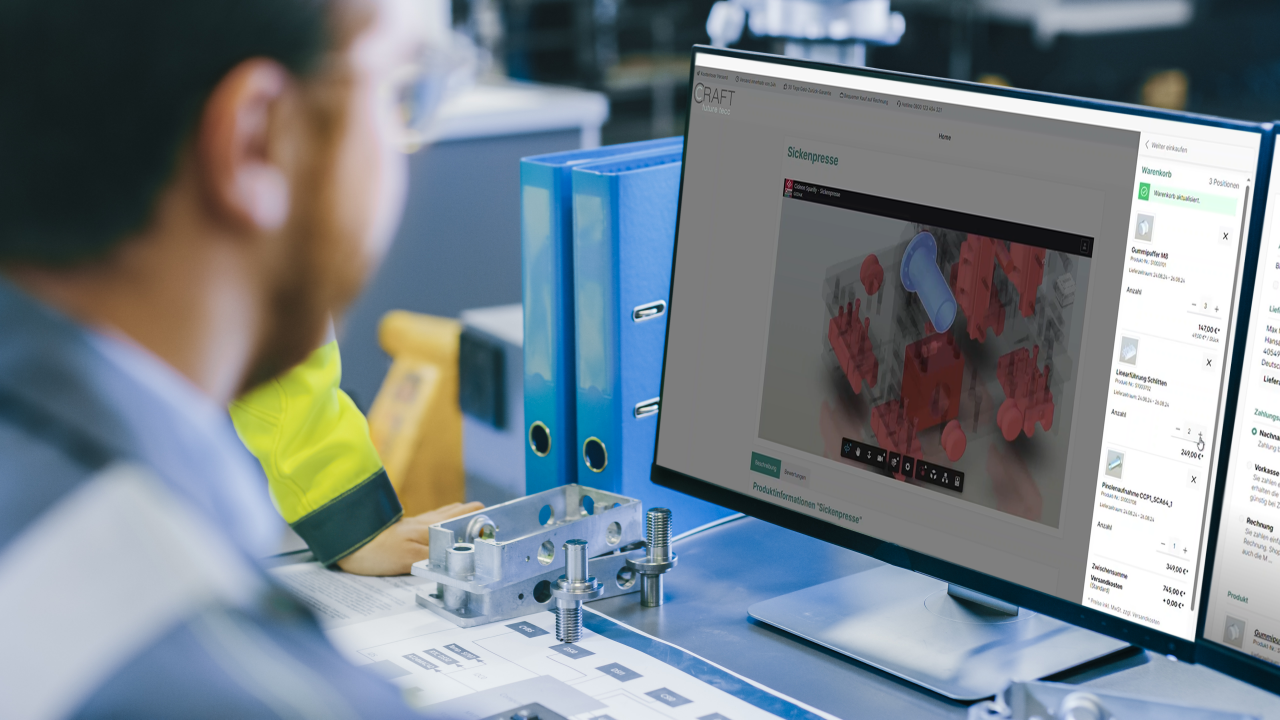 Webcast | Integration von 3D-Ersatzteilkatalogen in bestehende Systeme